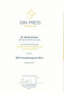 Innovationspreis 2016